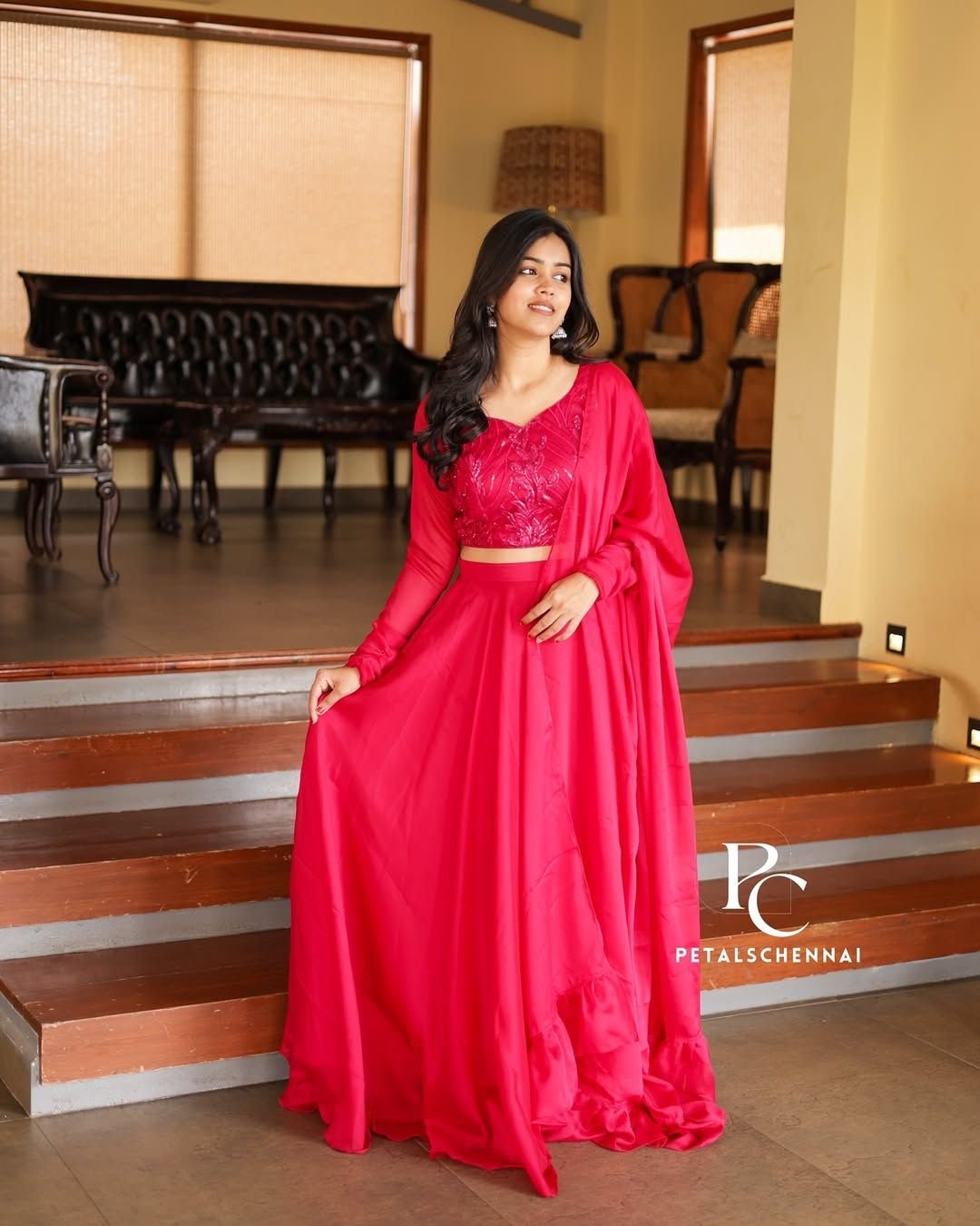Crop Top & Skirt Sets - Petals Chennai